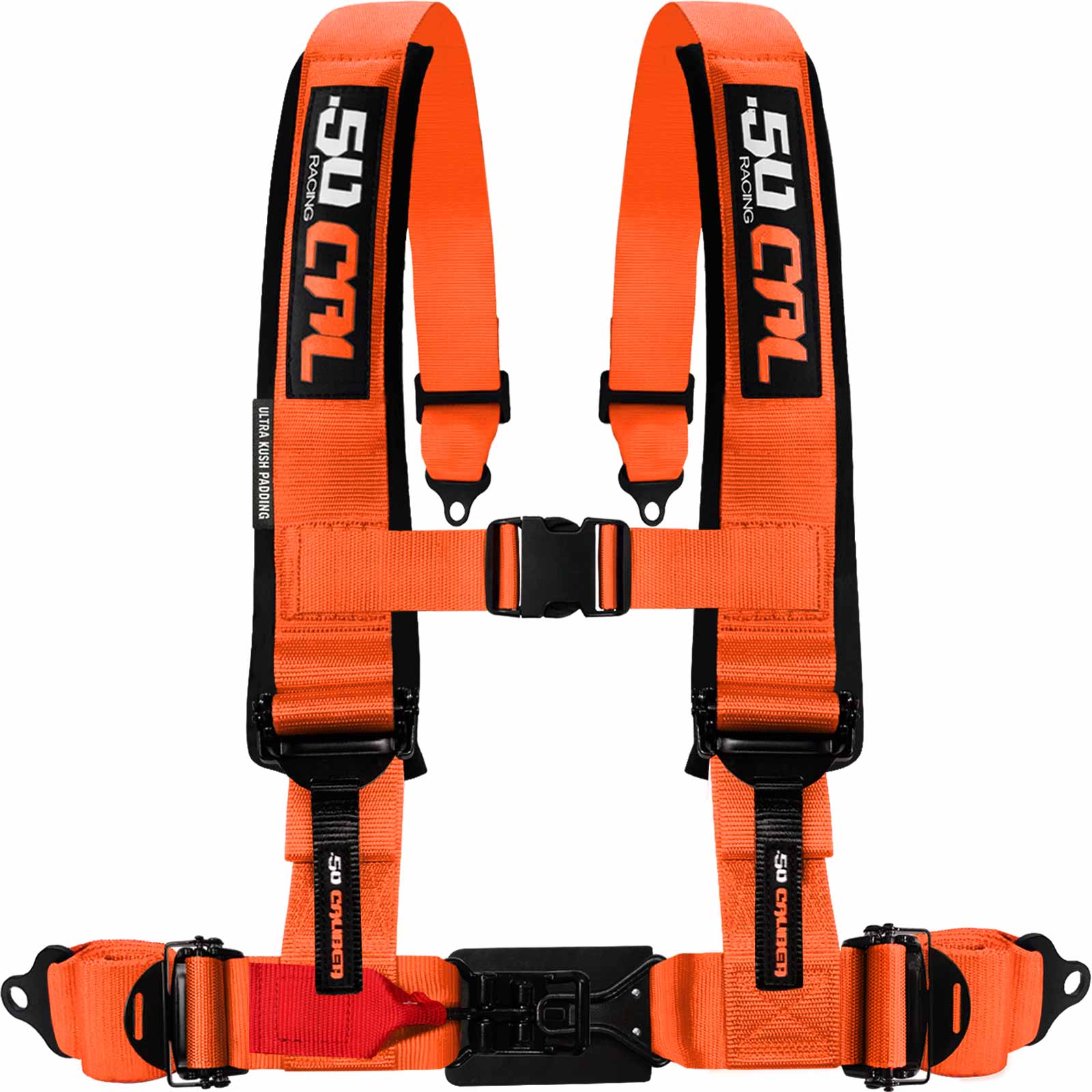 Fury Orange 4 Point Harness