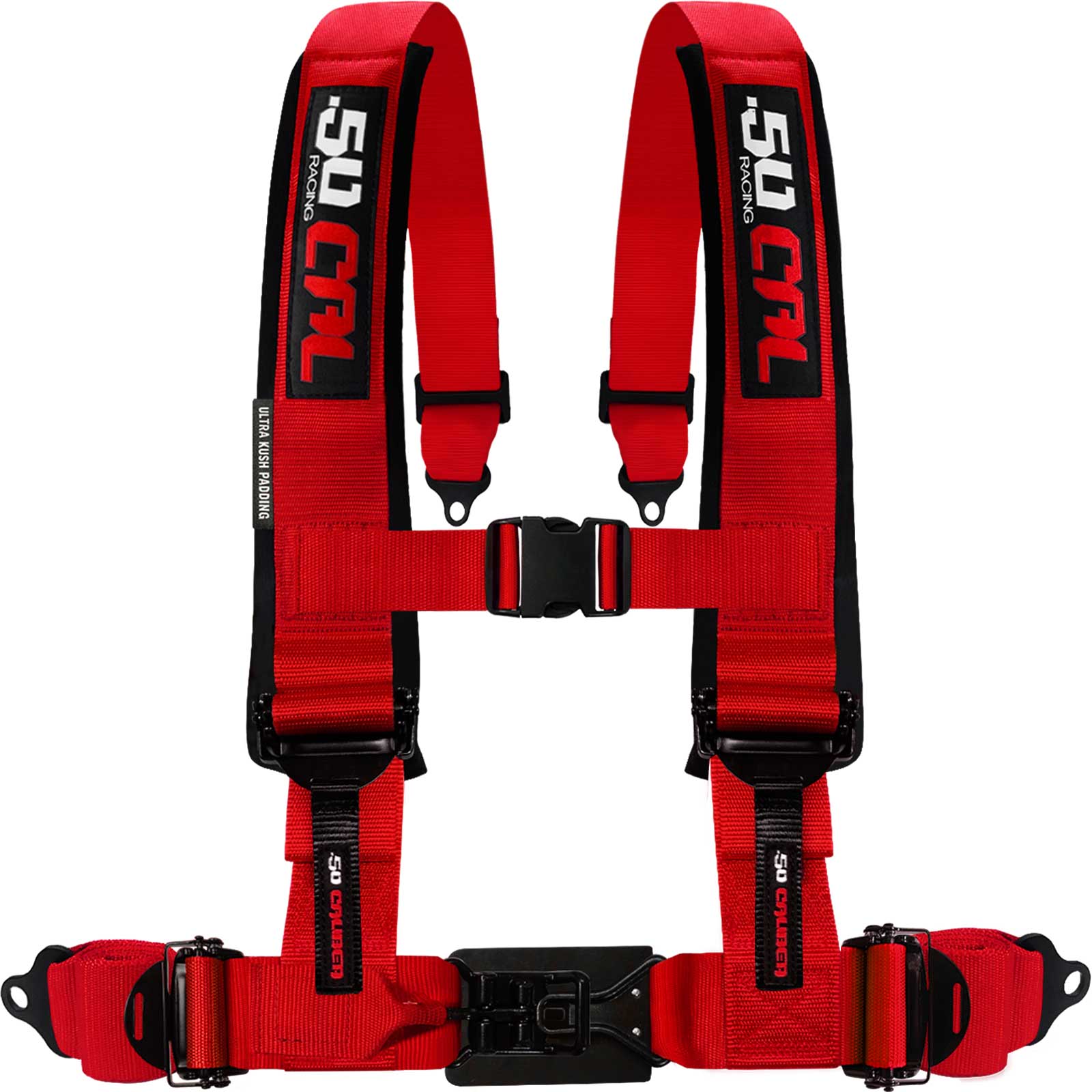 Rage Red 4 Point Harness